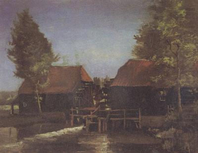 Water Mill at Kollen near Nuenen (nn04), Vincent Van Gogh